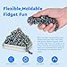 GIMOBOTE Original 300+ Ferrite Putty Colorful, Sensory Stones for Desk & Office Decoration, Adult Fidget Stress Relief, Ferrite Stones Gift Item