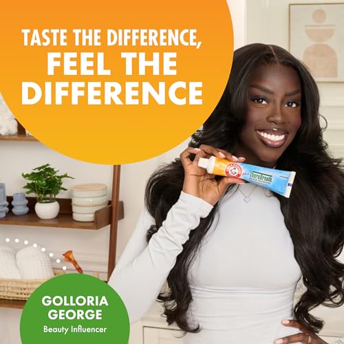 ARM & HAMMER Toothpaste Plus TheraBreath Breath Fresheners, Invigorating ICY Mint Flavor, Whitening Anticavity Fluoride Toothpaste for Bad Breath, 5.5 Oz (Pack of 2) - Image 3