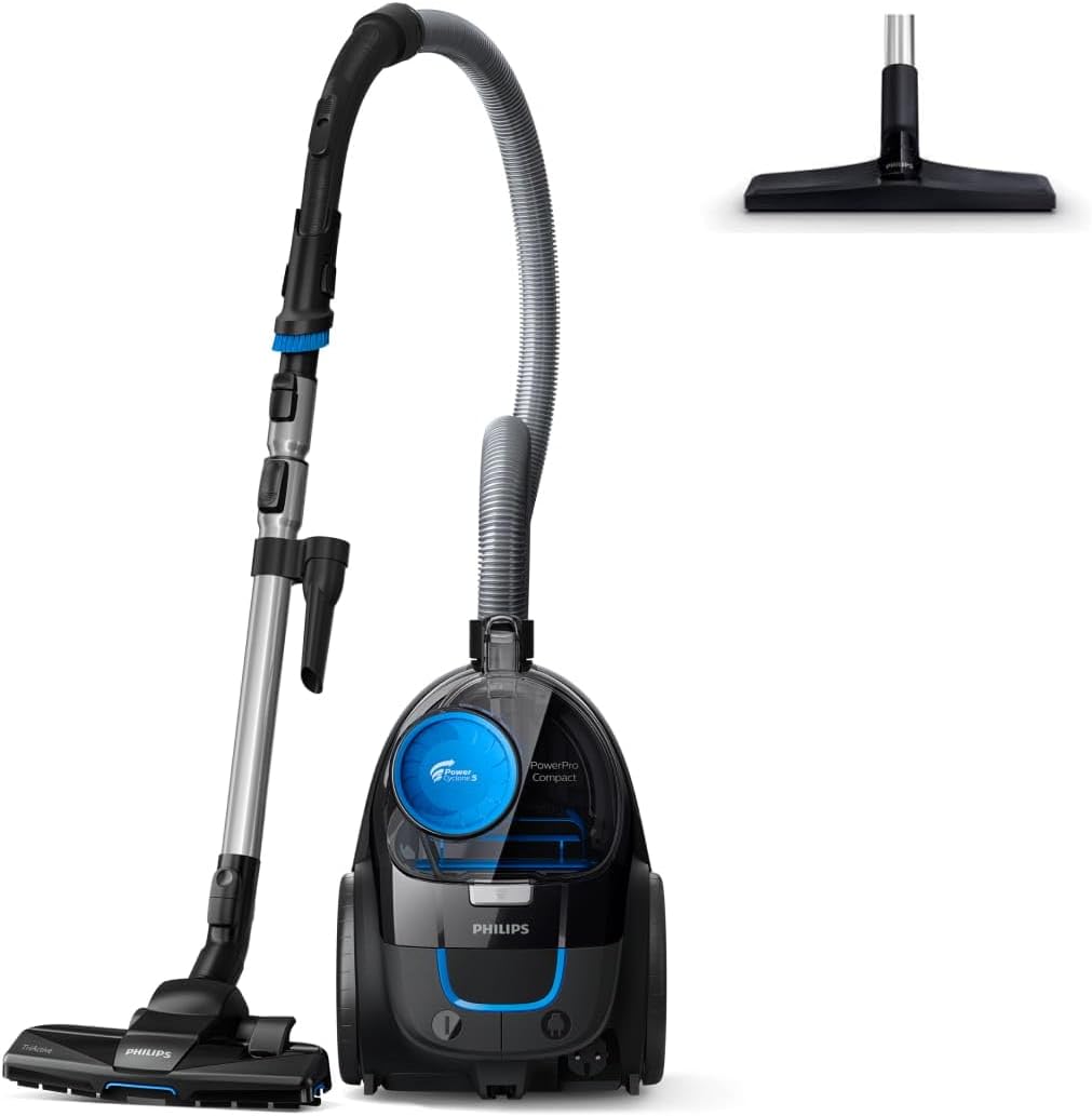PHILIPS Beutelloser Staubsauger 3000 Serie, Weiß, 900 W