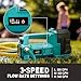 Brushless Water Transfer Pump Compatible with Makita 18V Battery (Tool Only), 1/4HP 540GPH Cordless Self Priming Pump, Utility Pump for Pool Draining, Pond, Watering Garden