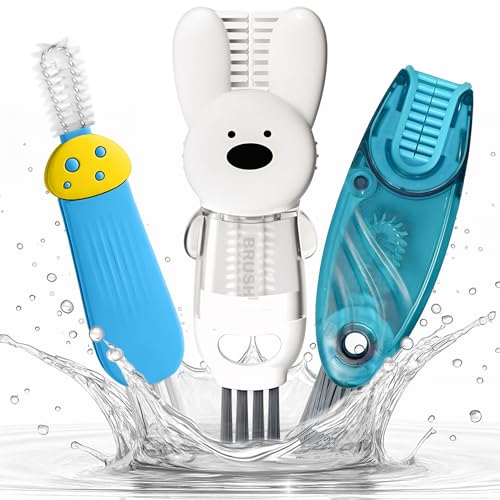 Cup Lid Cleaning Brush Set (Blue)