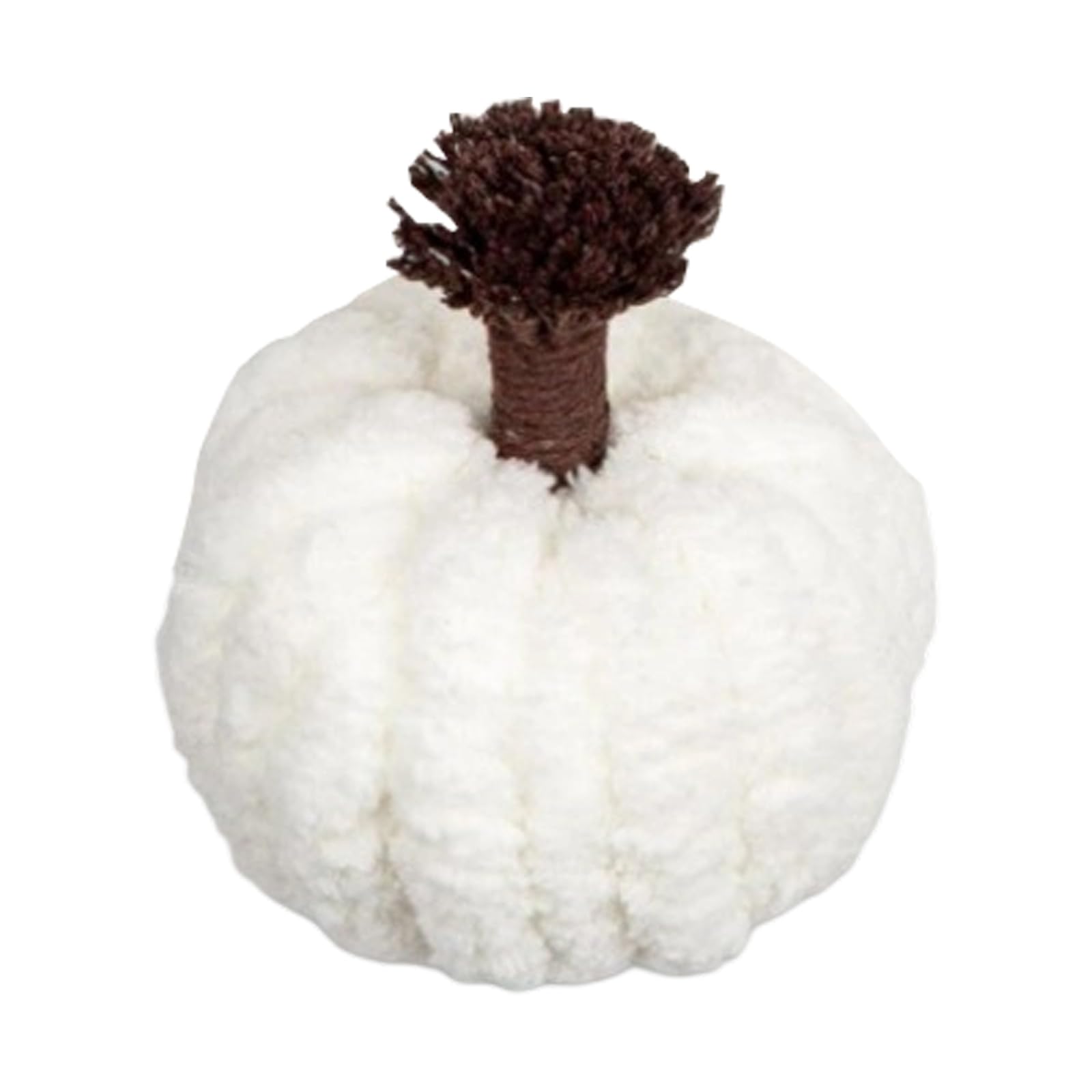 Handcrafted Crochet Pumpkin Decoration Classical Holiday Accent for Season Display Pumpkin Ornament