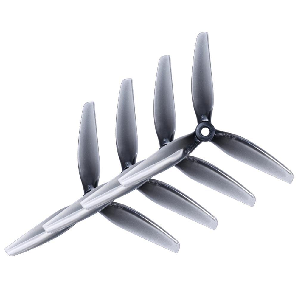 XUCHIL 10pairs/20pcs HQ Ethix S5 Prop 5X4X3 5040 5inch 3-Blade Propeller CW & CCW for Popo RC FPV Racing Drone Spare Parts (Color : 2 Sets, Size : .)