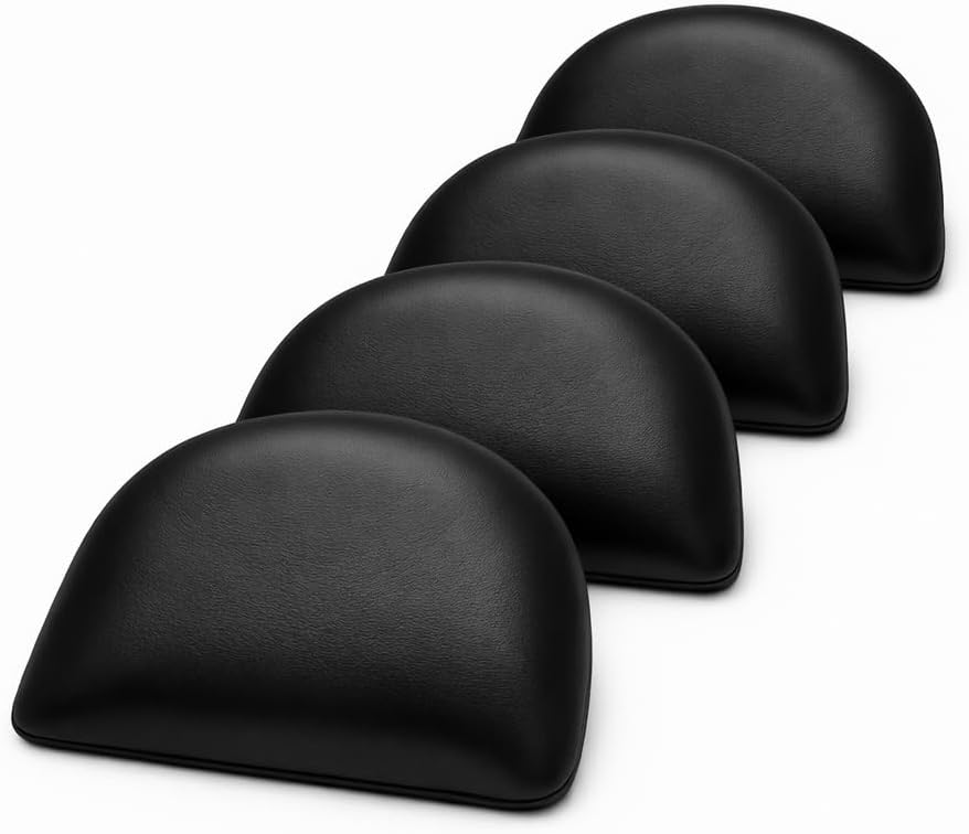 CenPro Commercial Black Vinyl Padded Seat for Metal Frame Chairs - 8/Pack (32Q-010)