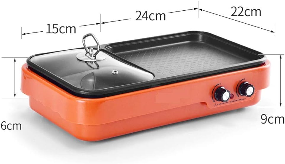 Hot Pot Barbecue,Electric Grill Indoor Multifunctional, Teppanyaki