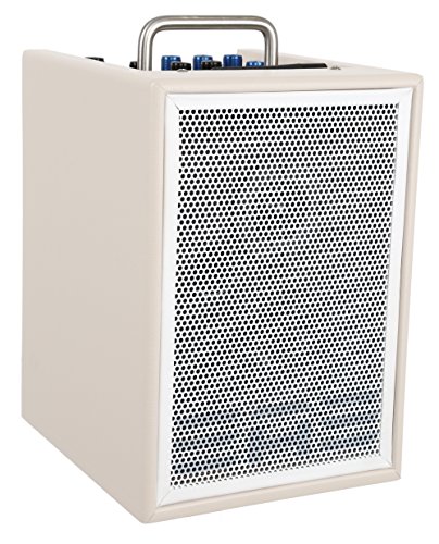 A1-4 Rechargeable Acoustic Amplifier with Mixer, Monitor Controls, Digital Effects, and Bluetooth® (Cream)