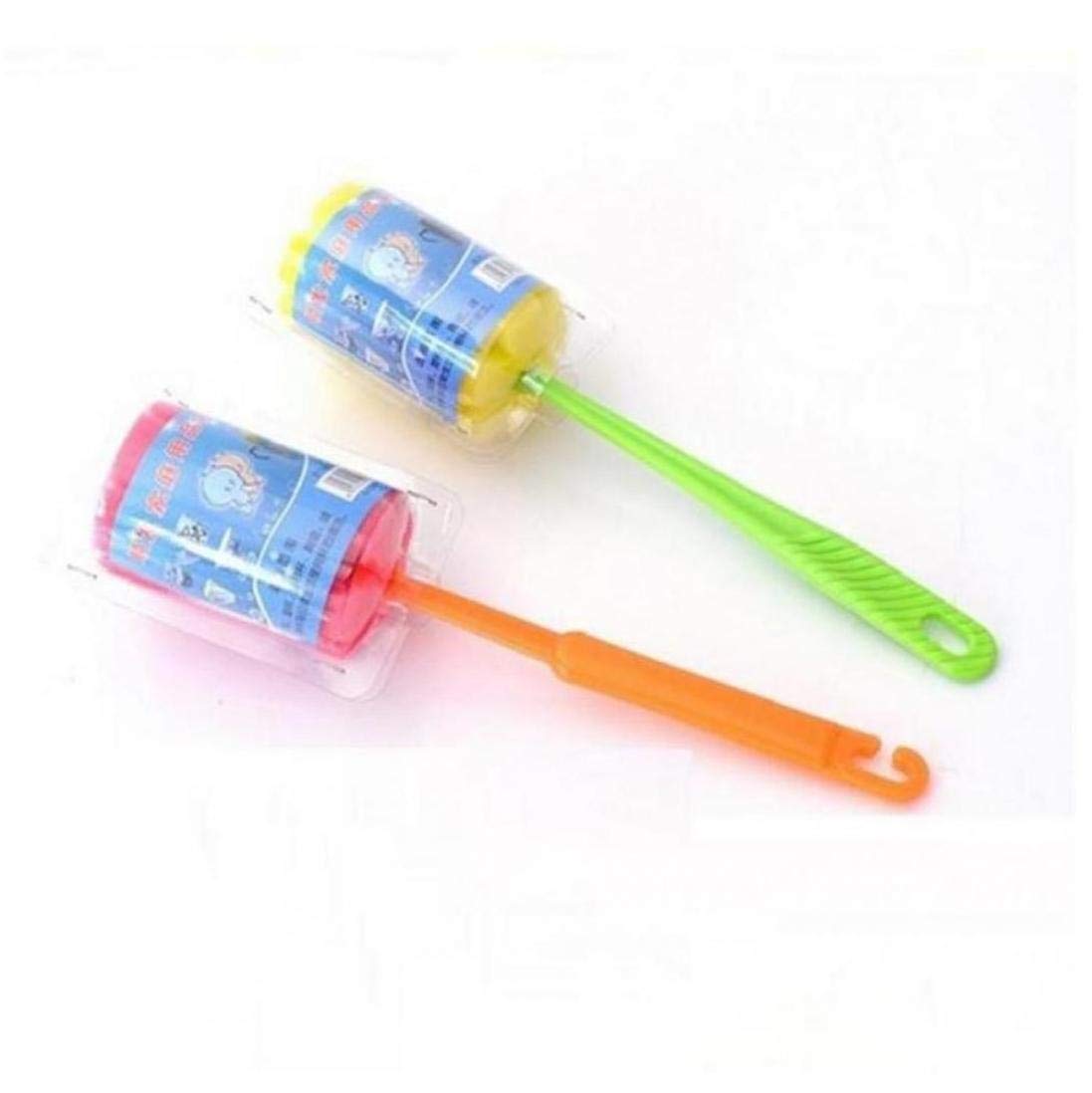 Casecover 1pc Kitchen Bottle Glass Sponge Brush for Wineglass Bottle Coffe Tea Glass Cup Random Color
