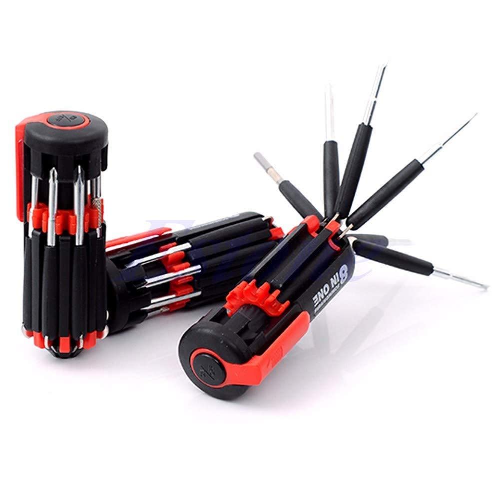 Mcare 8in1 Screwdriver Set with 6 LED Lights, Portable multifunctional 8-in-1 Screw driver tool set kit with torch and magnetic heads for Mobile, Laptop repairing & Household work. (B0CBK65G7S) Amazon Price History, Amazon Price Tracker
