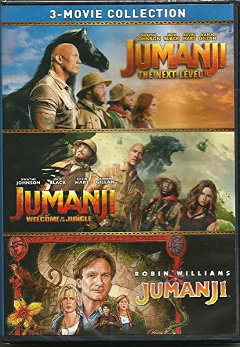 Jumanji (1995) / Jumanji: Welcome to the Jungle - Set / Jumanji: The Next Level - Set - DVD + Digital image 2