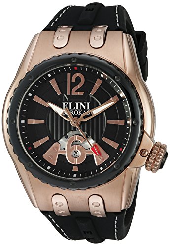 Elini Barokas Mens Genesis Vision Swiss Quartz Stainless Steel Casual Watch (Model: ELINI-20007-RG-01-BB) (B01862ZIXW) Amazon Price History, Amazon Price Tracker