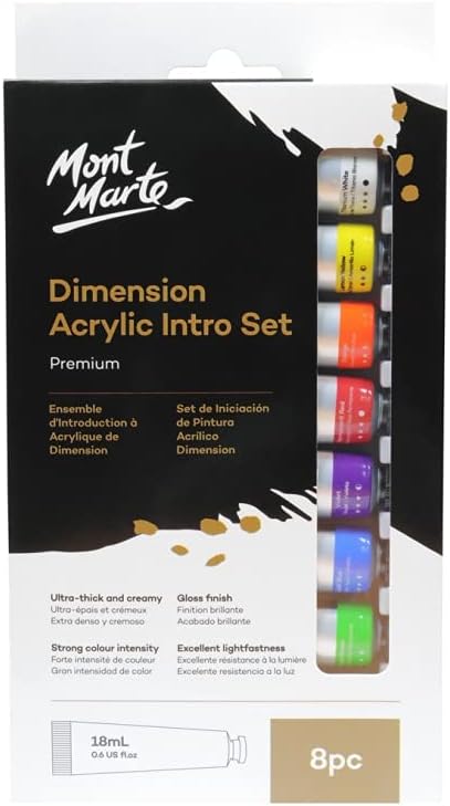 Dimension Acrylic Set -8 colours
