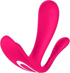 Satisfyer Top Secret+ | Vibrador Bluetooth Portátil | Control por App | 2 Motores | Estimulación Punto G y Anal | Juguetes Sexuales para Parejas y Mujeres | Vibrador Silencioso y Potente | Rosa