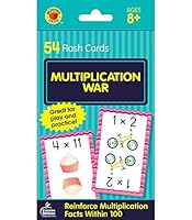 Algopix Similar Product 7 - Carson Dellosa  Multiplication War