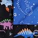 OHS Cot Bed Duvet Set, Space Dino Print Toddler Bed Duvet with Pillowcase Super Soft Comfy Boys Bedding Reversible Cot Bed Bedding Set for Kids, Navy/Black OHS Cot Bed Duvet Set, Space Dino Print Toddler Bed Duvet with Pillowcase Super Soft Comfy Boys Bedding Reversible Cot Bed Bedding Set for Kids, Navy/Black
