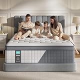 Queen Mattress 14 Inch, (2026 Upgraded) Luxury Hybrid Mattress in a Box, Medium Plush Memory Foam for Side & Back Sleepers, 7-Zone Pocket Springs, Cooling, Edge Support, Motion Isolation, CertiPUR-US