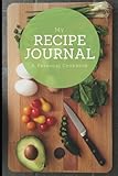  My Recipe Journal: A personal cookbook, Large Cutting Board Design, 6\" x 9\", blank book, durable cover, 100 pages for handwriting recipes