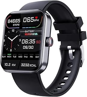 2023 F57L Blood Glucose Monitoring Smartwatch, Non-invasive Blood Sugar Test Smart Watch Fitness Intelligent Watch, All Day Monitoring of Heart Rate Blood Pressure Bluetooth Fashion Smartwatch