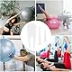 8 Stück Gymnastikball air block, Yoga Ball Luftstopper, Yoga Ball Plug, Gymnastikball Stecker Ersatz Kit für Yoga-Ball, mit 1 Entfernungsgeräte