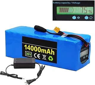 SEIN E-Bike Battery 36V 14Ah E-Bike Li-ion Battery Pack 10S4P for 200W 250W 400W 500W Electric Bicycle Motor Rechargeable Lithium Battery with BMS+42V Charger