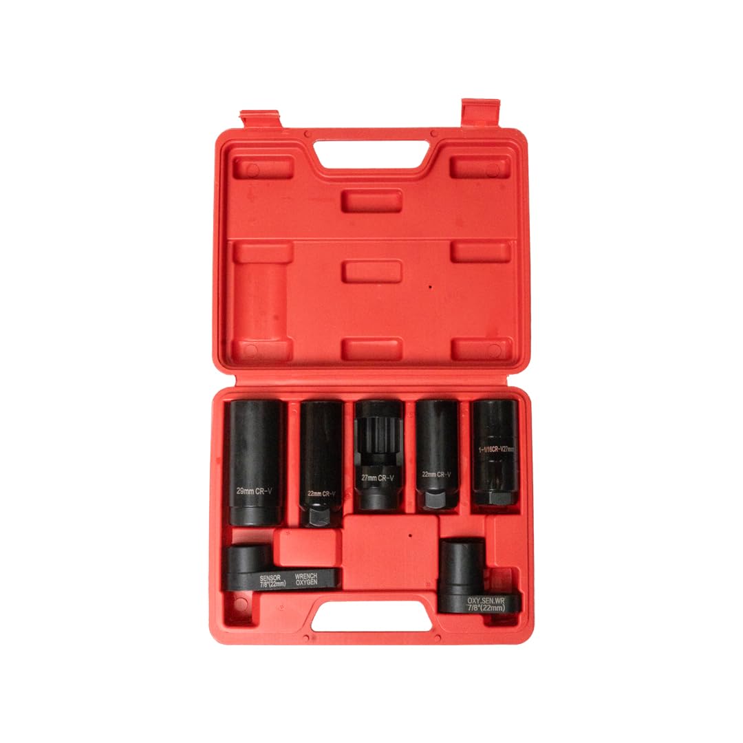 Keaa 7pcs O2 Oxygen Sensor & Oil Pressure Sending Unit Master Sensor Socket Set 1