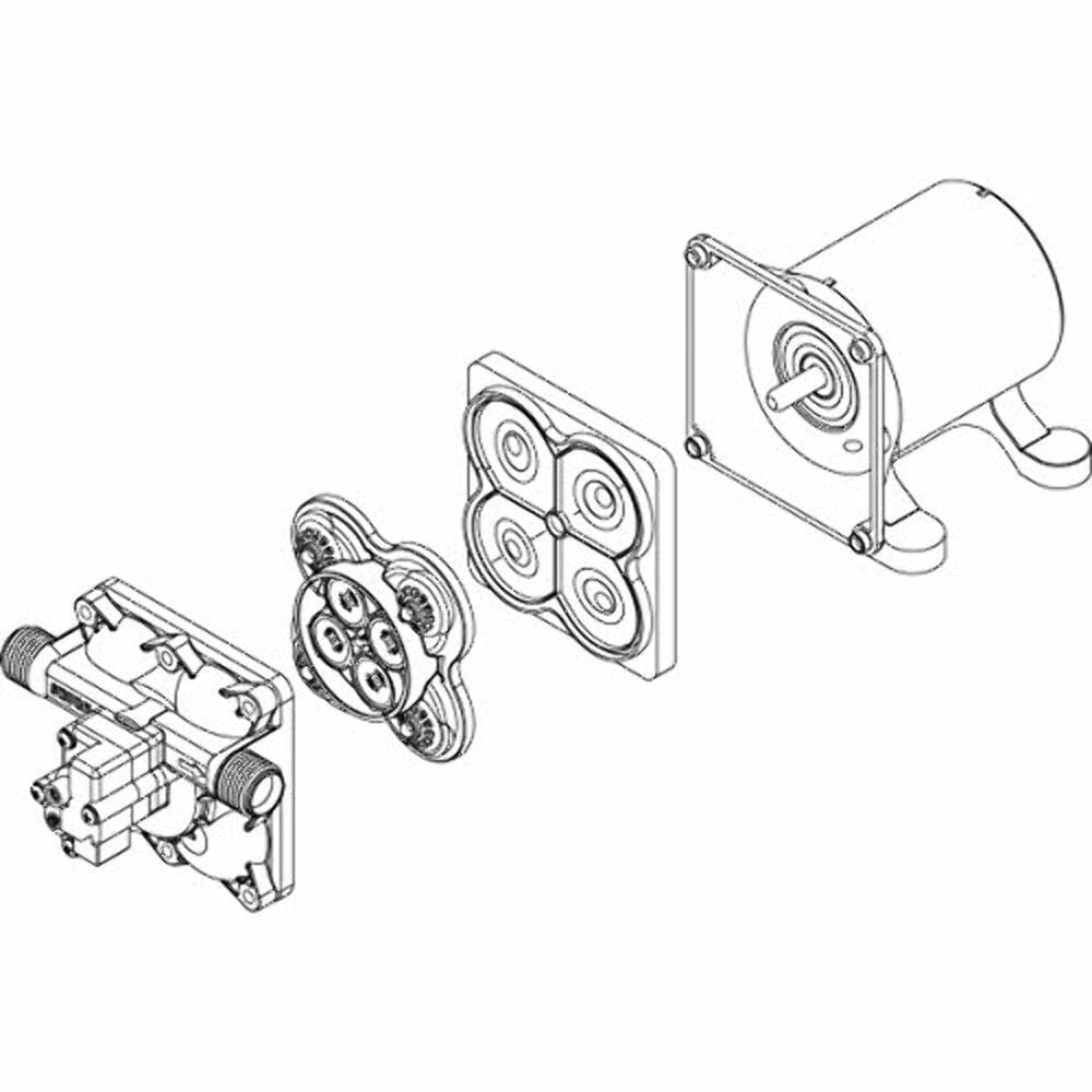 Shurflo 94-800-00 Model 4008, Alloggiamento Superiore Completo