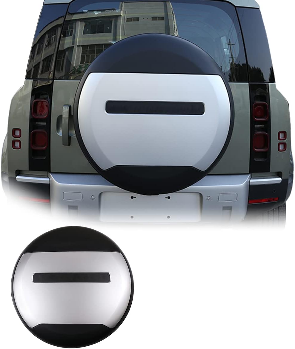 7 Styles Car Rear Spare Tire Protective Cover for Land Rover Defender 110 130 2020-2024 Car Exterior Accessories (with Logo) (2 Styles)