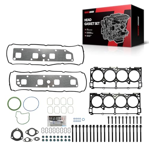 Image of Torchbeam Head Gasket Kit Set Fit for Dodge Ram 1500 2500 2500 2003-2008, for Chrysler 300 /Jeep Grand Cherokee /Magnum 2005-2008, Charger Commander 2006-2008, Durango 2004-2008, Aspen 2007-2008 5.7L