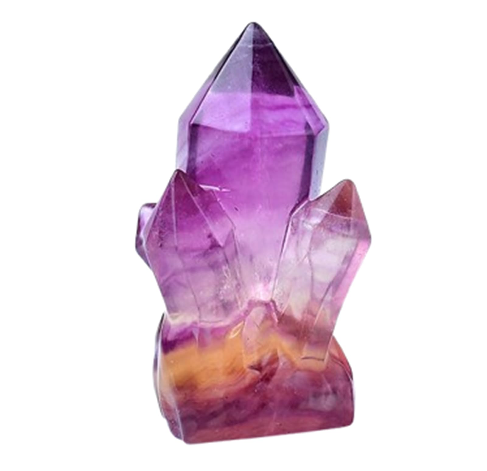 Tour en fluorite arc-en-ciel, le cadeau idéal en cristal naturel