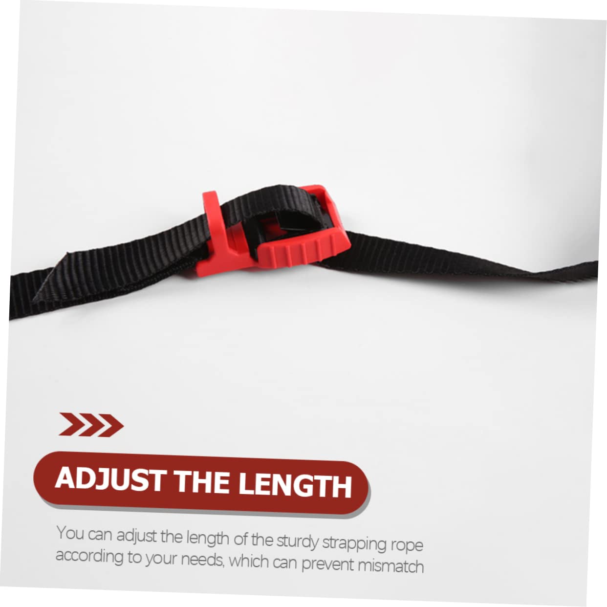 HAPINARY Practical Fixed Rope Car Towing Straps Sturdy Bundle Straps for Securing