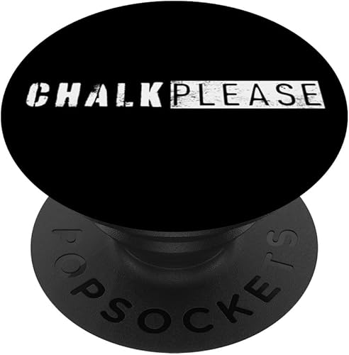 Miniatura 1 de Chalk Please - Gym Chalk PopSockets Standard PopGrip