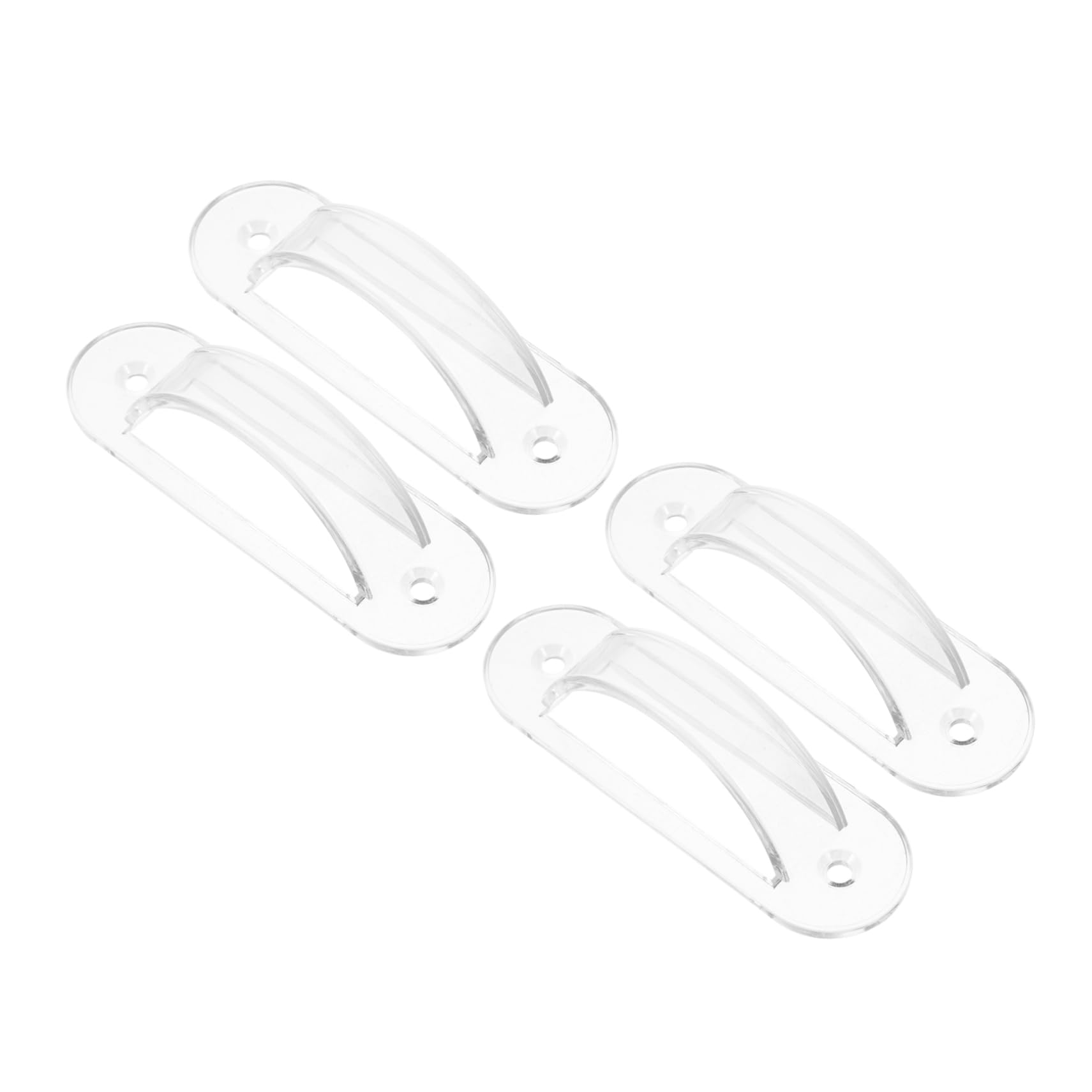 POPETPOP 4Pcs Childproof Light Switch Guard Covers Transparent Wall Plate Protectors for Rocker and Toggle Switches Durable Safety for Home Decor and Safety