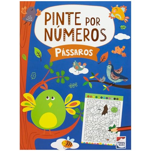 Pinte por números – Pássaros: