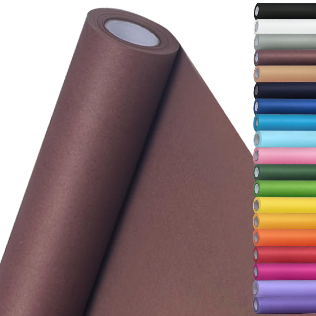 Kraft Paper Roll - Purple, 15" x 450" -10