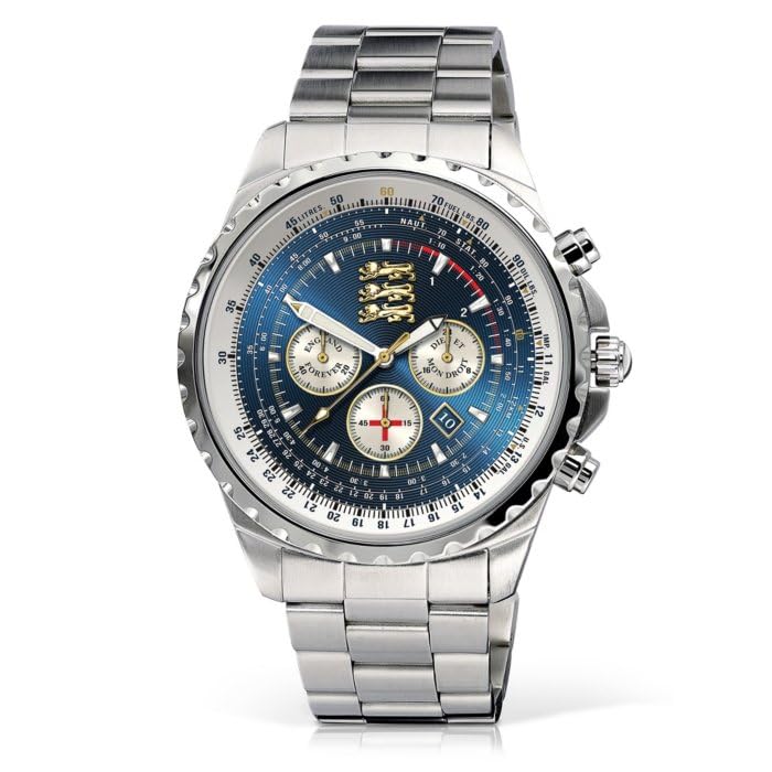 The Bradford Exchange England Forever Chronograph Watch