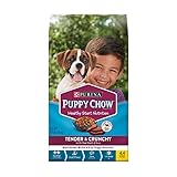 Purina Puppy Chow Tender & Crunchy Dry Puppy Food - (3) 4.4 Lb. Bags