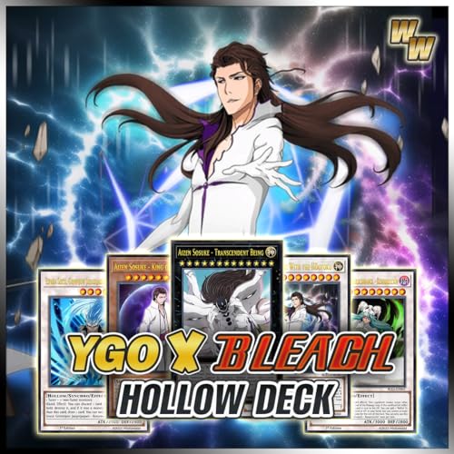 WAIFUWORLD SHOP YGO x Bleach TCG | Espada Deck | Yu-Gi-Oh! Deck im Theme Bleach Espada | Trading Card Game | Bleach Sammelkartenspiel | Bleach Manga | 1 x 1 Deck