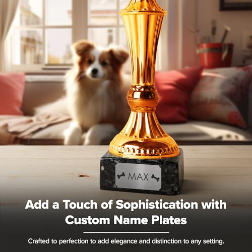 Image of Custom Engraved Name Plate, Personalized Brushed Aluminum /Black Name Plaque, 2x4 Inches, Durable Engravable Impact Material, Made in The USA by My Sign Center