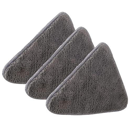 Keho Keho Kehongdun 3Pcs Chiffons de Remplacement Microfibre pour Balai Serpillere Triangle, Hautement Absorbant, Nettoyage Facile des Espaces Morts et Crevasses Cover