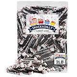 Tootsie Rolls 2 Lb. Bag - Original Chocolate Flavor - Full Size Juniors Tootsie Roll Candy - Freshly