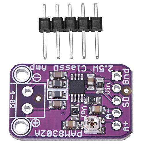 10pcs PAM8302 MONO Audio Amplificador Módulo 2.5W Potencia de Potencia de un Canal Control con Control de Volumen para Altavoces