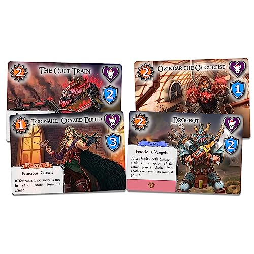 The Red Dragon Inn Battle for Greyport: Chaos in Copperforge - Expansion | Juego de Mesa Cooperativo de Estrategia y Deckbuilding - Edades 13+ miniatura 5