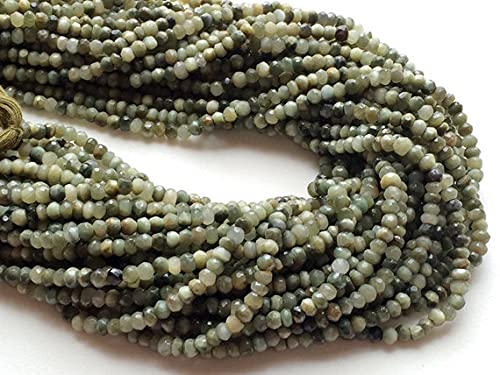 Perles œil de chat vert pour créer vos colliers d'été et bijoux bohèmes chic