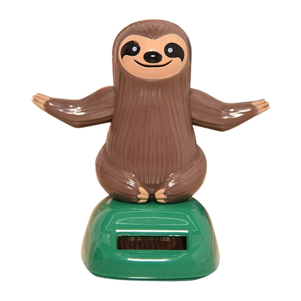 Figurine Capybara Qui Danse à énergie Solaire - Décoration Tableau De Bord Voiture - Ornement Animé Pour Intérieur Auto, Bureau, Salon - 6