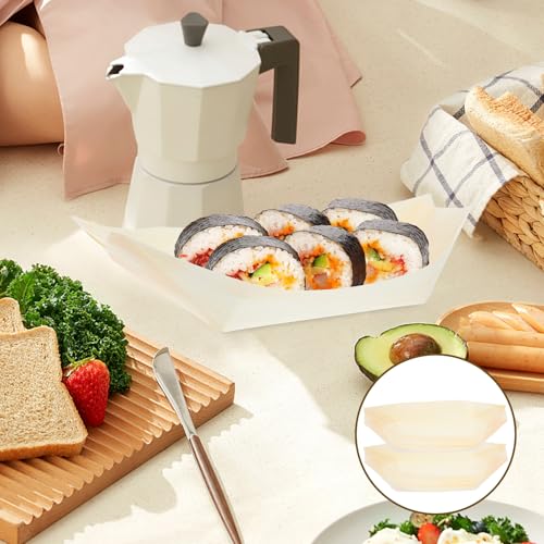 Platos tipo bote para sushi, pack 50 unid miniatura 5