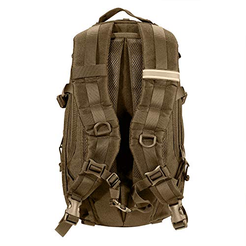 Beretta 29L Tactical High-Performance Medium-Sized Easy-Access Dwr Backpack, Brown, Large #TOP1