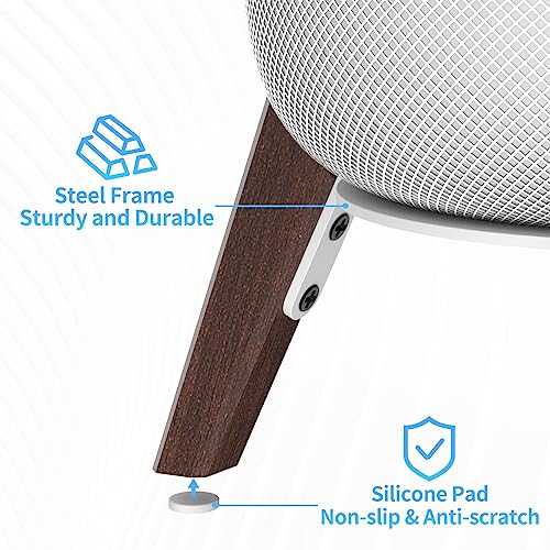 Soporte de madera para HomePod 2 Dinghosen con funda antipolvo 3