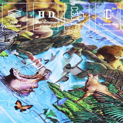 Puzzle Zoologico 6 a 10 Anos miniatura 7