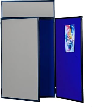 Exhibition Display Kit Royal Blue/Dove Grey