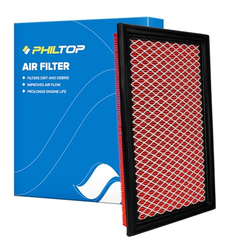 PHILTOP Filtro de aire de motor, repuesto para CA4309 Murano, Maxima, Pathfinder, QX60, G35 FX35, Altima, filtro de aire Impreza