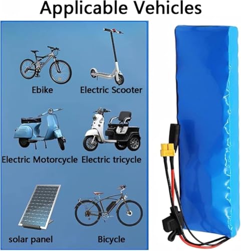 72V 20Ah E-Bike Akku - Leistungsstark Für 200-3000W Motoren Mit Ladegerät